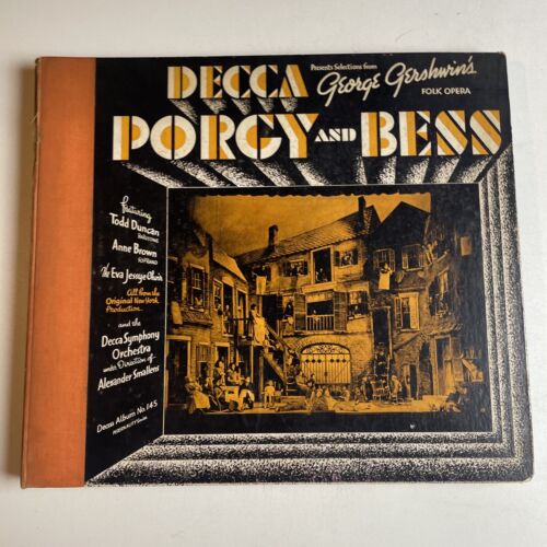 12" 78 RPM Set-(4)-Smallens-Selections from George Gershwin's Porgy and Bess/145