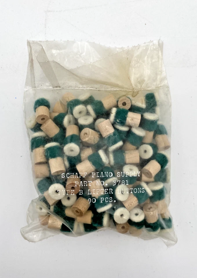 BOTONES ELEVADOR SUMINISTRO PIANO SCHAFF TIPO B Nº3781, 90 piezas en bolsa sellada Foto 2 de 4