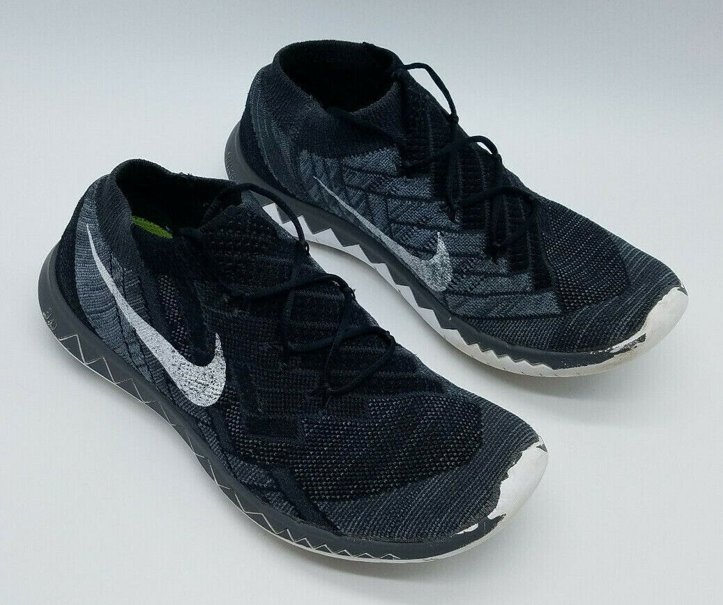 Nike Free 3.0 Flyknit Women's Size 8.5 Running Shoes Black Nike Free 3.0 Flyknit Women's Size 8.5 Running Shoes Black