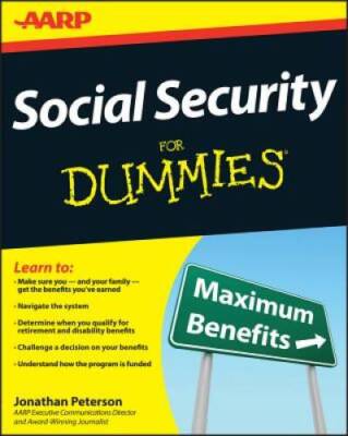Social Security For Dummies - Paperback By Peterson, Jonathan - GOOD