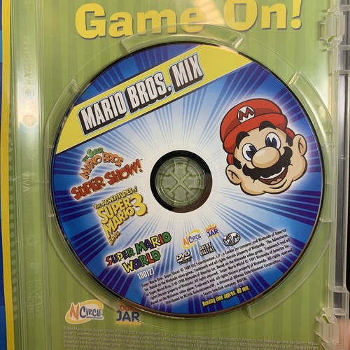 Vintage Mario Brothers Bros. Mix Limited Ex DVD 1989 + Best Of Mario Super Show - Foto 13 di 16