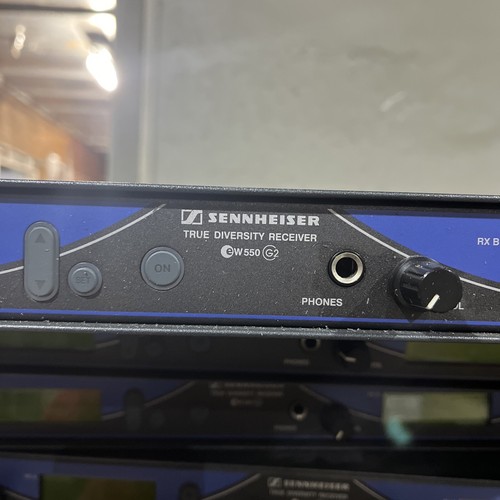 SENNHEISER EW 550 G2 C TRUE DIVERSITY DUAL WIRELESS RECEIVER - Picture 2 of 4