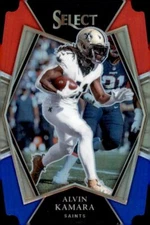 2021 Panini Select Red/Blue Diecut Card #125 Alvin Kamra 