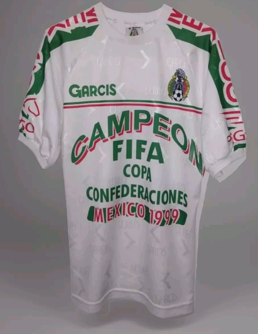 Mexico Confederations Cup Champs Garcis Rare HOME Soccer