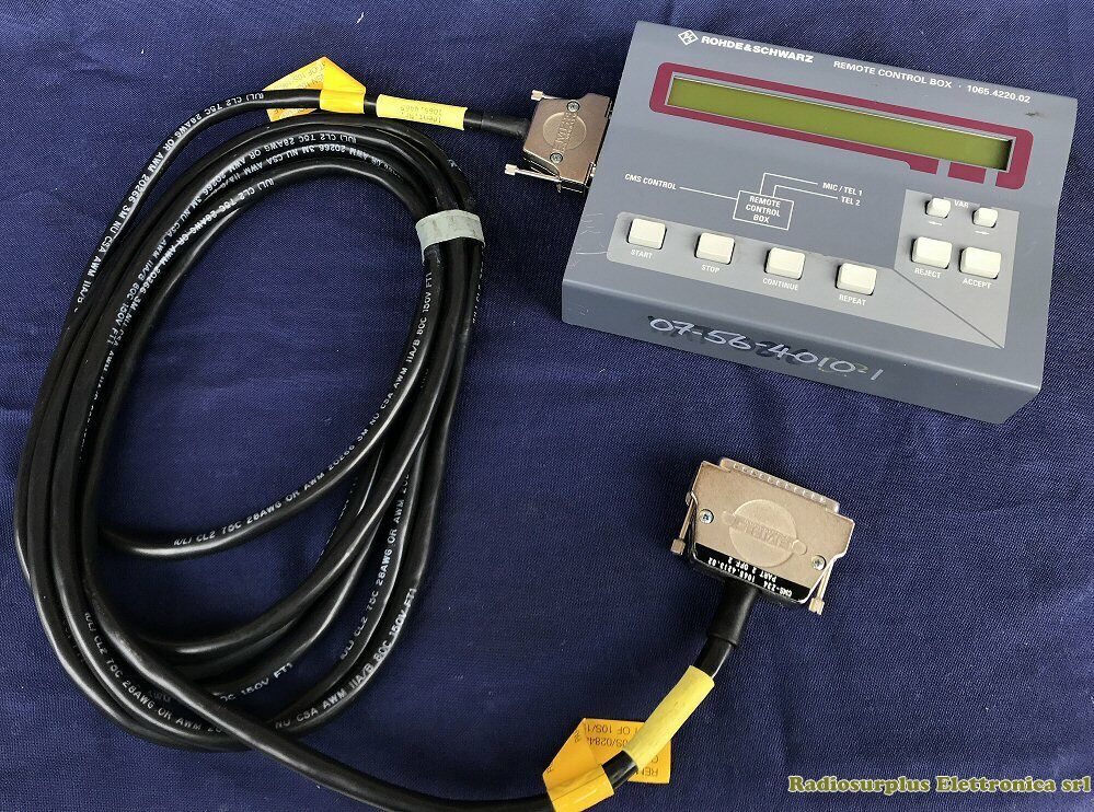 Remote Control Box Rohde & Schwarz CMS Z34 | eBay