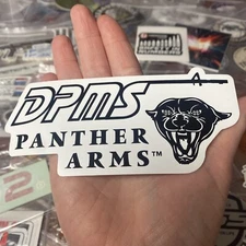 NEW 2025 SHOT SHOW DP/MS Firearms Decal Sticker AC/DC Panther Arms Military DPMS