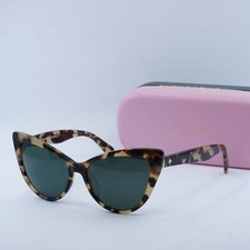KATE SPADE Karina/S 0086 00 Dark Havana QT / Green 56-17-145 Sunglasses New...