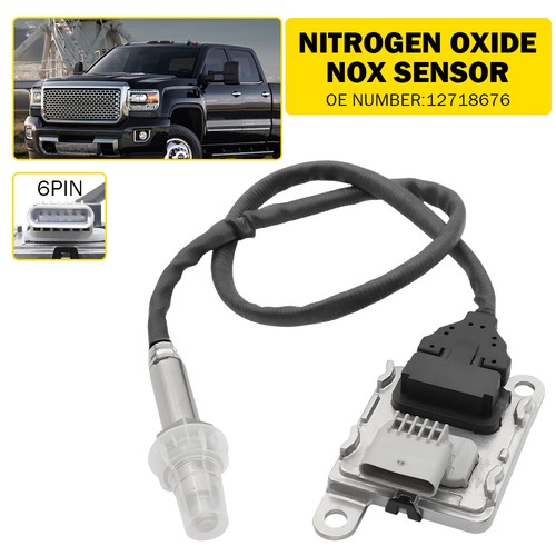 Nitrogen Sensor NOX Oxide 12718676 Fit 2017-2019 Chevrolet Silverado GMC Sierra - Picture 12 of 15