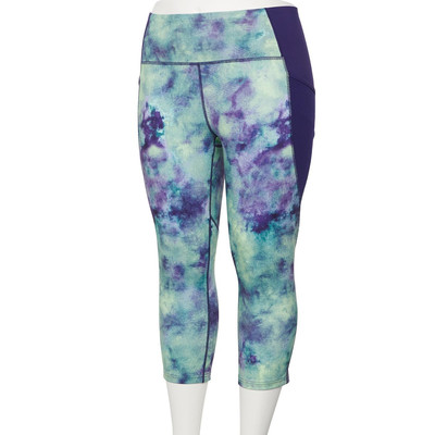 Tek Gear Women's Blue Tie Dye High 