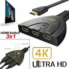 HDMI 3 Port Switch Splitter Hub Box with Cable 1080p for PS3 PS4 Xbox One HDTV