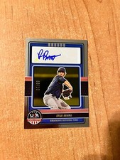 2023 Panini Stars & Stripes - Ryan Bruno - Gold Team Signatures Auto 03/10