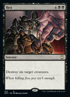 x1 Hex R MTG Commander Streets of New Capenna M/NM, English
