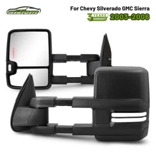 SIZIOM Tow Mirrors for 2003-2007 Silverado 1500 2500 3500 GMC Sierra Switchback