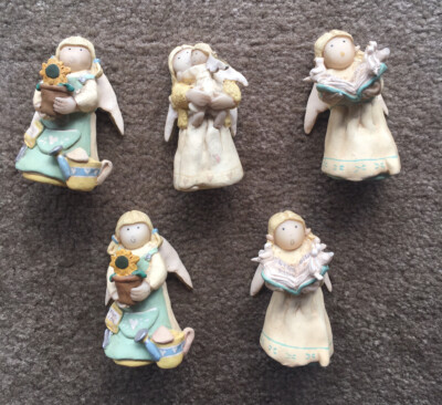 GNOMY DIARIES Annekabouke ANGELS OF LOVE figurines ornaments RARE & COLLECTABLE!