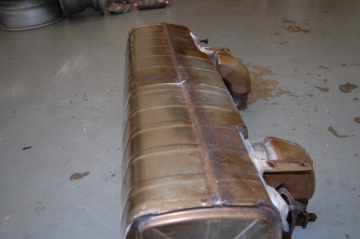 Ferrari 360 muffler and tips 