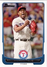 2012 Bowman #121 Neftalí Feliz Texas Rangers