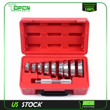 10pc Aluminum Wheel Bearing Race And Seal Driver Master Tool Kit Set 10pc Aluminum Wheel Bearing Race And Seal Driver Master Tool Kit Set