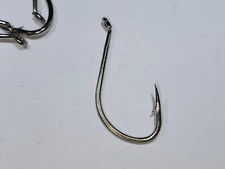 50 pcs  5/0 Octopus Fishing Hooks Tautog sea bass blackfish wreck fishing