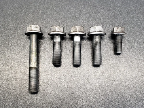2008 - 2012 Honda Accord K24Z3 Fr Engine Mount Bracket Bolts OEM 50630-TA0-A10