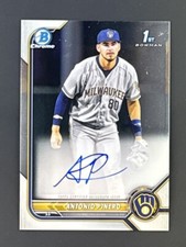 2022 Bowman Chrome - Prospect Autographs #CPA-AP Antonio Pinero (AU, RC)