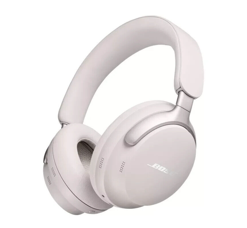Bose QuietComfort Ultra Wireless Over-Ear Noise Cancelling Headphones - White-image