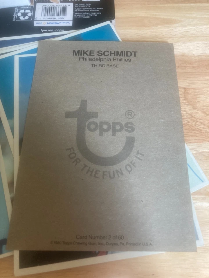 1980 TOPPS BASEBALL SUPER STARS PHOTO CARDS 5X7 GRAY BACK YOU PICK UPDATED! - Image 2 of 2