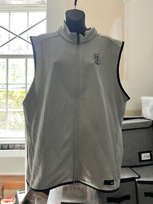 OAKLEY TPC Sawgrass - Gray Golf Range Vest - Size XL
