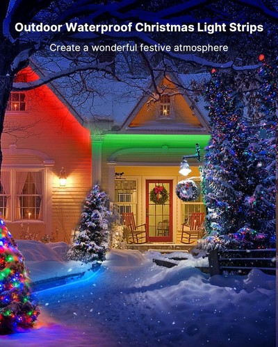 Outdoor Led Strip Lights, IP67 Waterproof LED Light for Outside App Rem... - Picture 3 of 7