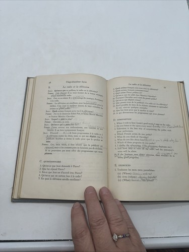 Brief Oral French Review Grammar, Karl G. Bottke, 2nd Edition, 1958, - Picture 11 of 15