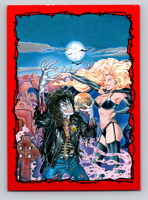 1993 Chaos Comics Evil Ernie #41 Vintage Trading Card Brian Pulido Steven Hughes