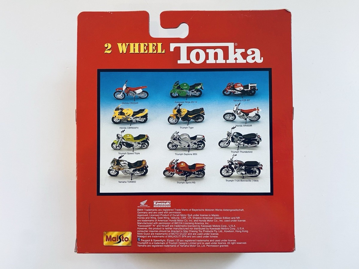 Maisto TONKA 2 WHEEL Series 2 2000 1/18 Diecast Motorcycle
