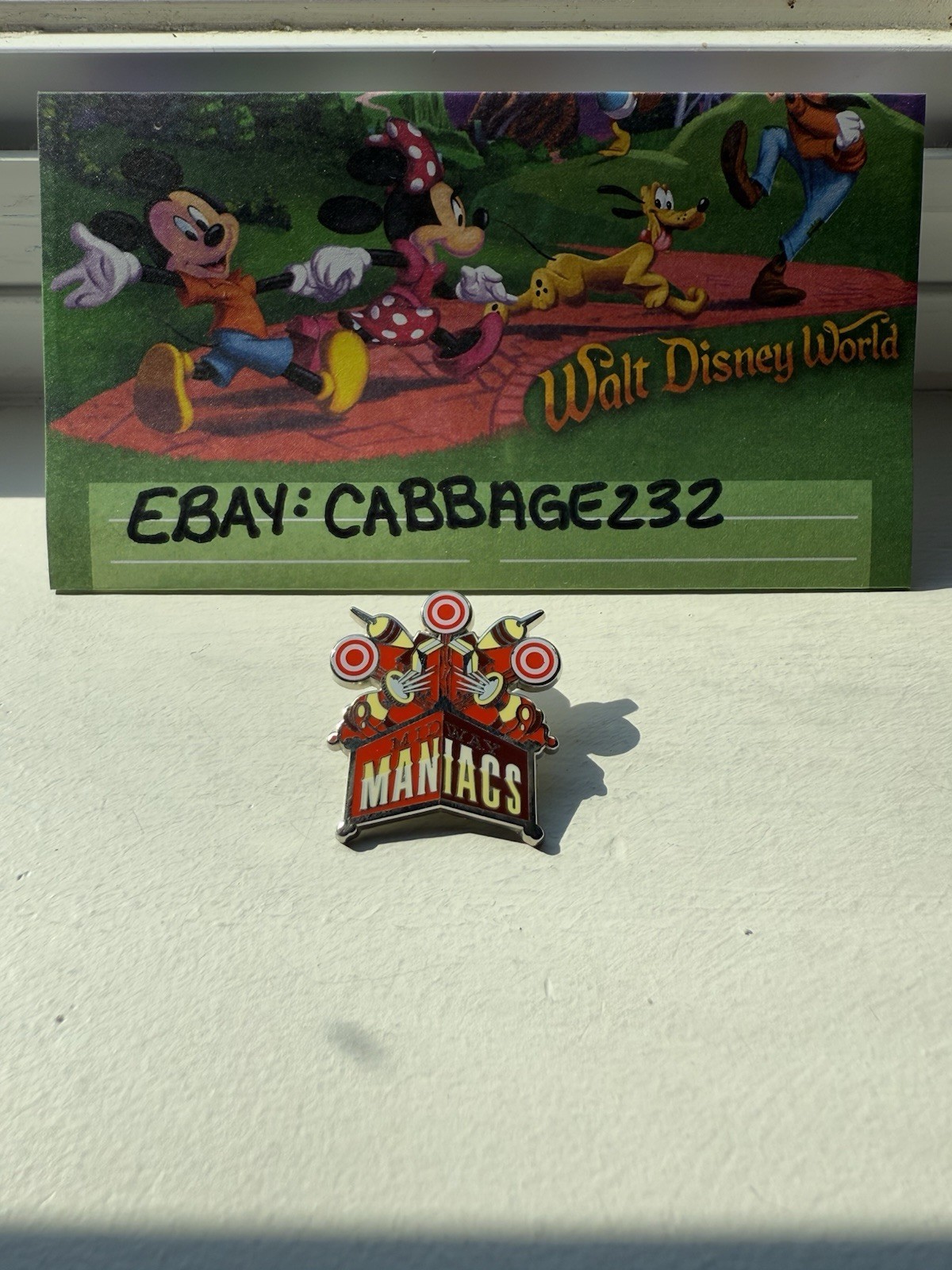 WDW Disney Mascots Mystery’s Midway Maniacs Disney Pin (C2)