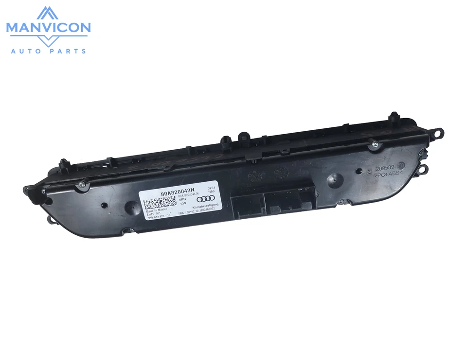 Unidad de control de temperatura climática para calefacción de aire acondicionado Audi Q5 2018-2020 80A820043N OEM Foto 2 de 4