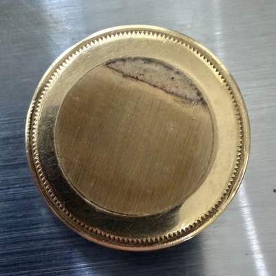 Rolex 1803 18K Gold Watch Case Back Geneva Switzerland 8.13g for Rolex Watch