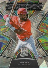 2021 Panini Spectra Rookie Aura Silver #RA-18 Jo Adell RC Los Angeles Angels