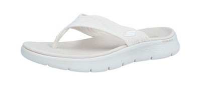 Skechers Damen Pantolette Go Walk Flex natural (Beige) 141404 NAT