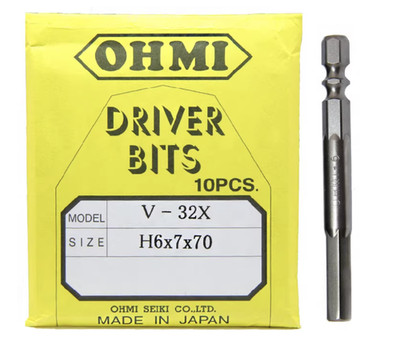 10pcs/pack New V-32X H6x7x70 screw head screwdriver head