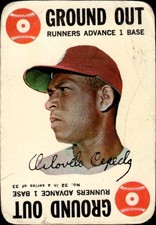 1968 TOPPS ORLANDO CEPEDA 32 POOR GAME BASEBALL ST. LOUIS CARDINALS