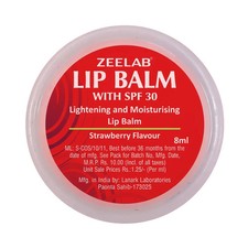 Lip Balm With SPF 30 - Strawberry Flavor  Pack of 3 Duty Free in USA