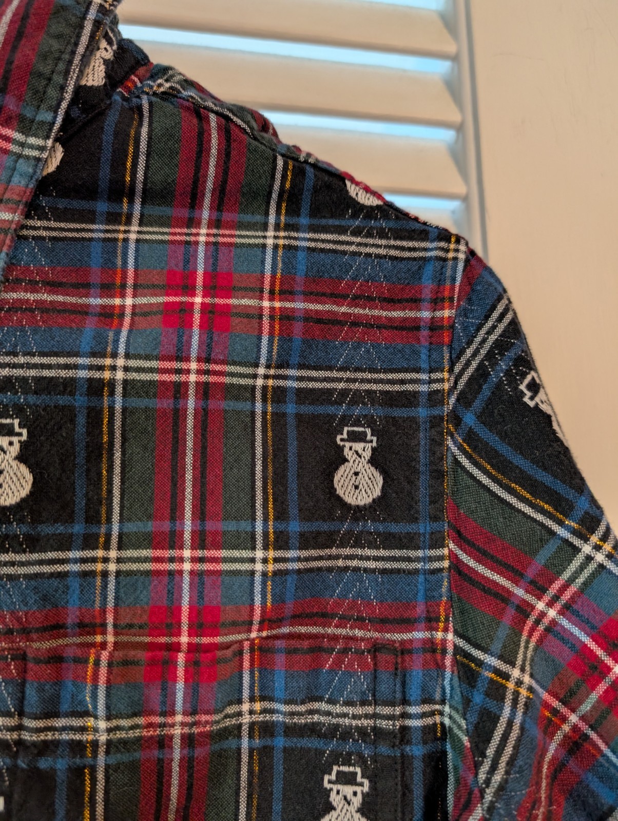 Vintage Classic Elements Medium Button Up Snowman… - image 3