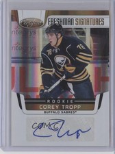 2011-12 Panini Rookie Anthology Mirror Gold 16/25 Corey Tropp #228 Auto 0c2