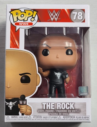 The Rock 78 WWE Funko Pop Vinyl