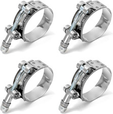 1.5 T-bolt Hose Clamp Stainless Steel Working Range 46mm - 52mm For 1.5 Hose