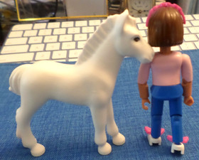 Vintage Lego Belville Set 5822 Jennifer and Foal NM RARE