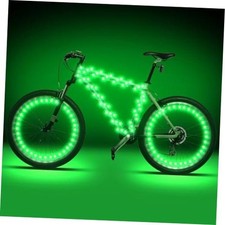 3 Pcs LED Bike Lights for Night Riding Bicycle Frame and Wheel Lights Battery