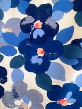 *SALE* Size 16 New Cath Kidston Vintage Stylre Beatiful Blue Pansie's Tea Dress
