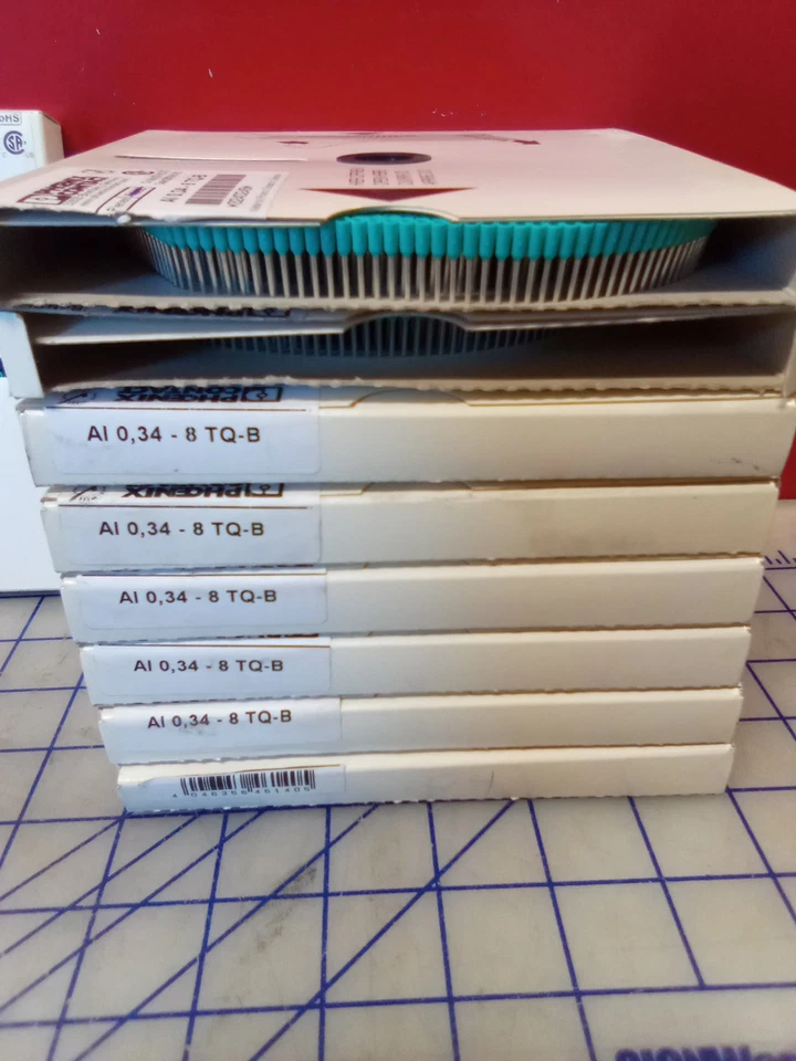 Phoenix Contact 3240249 AI O, 34-8 TQ-B 9 Boxes Total, *Some Boxes New, Some... - Image 3 of 4