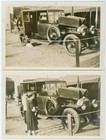 Vintage Snapshot Lot General Pershing's Custom-Body c.1918 Locomobile on Display — photo 1