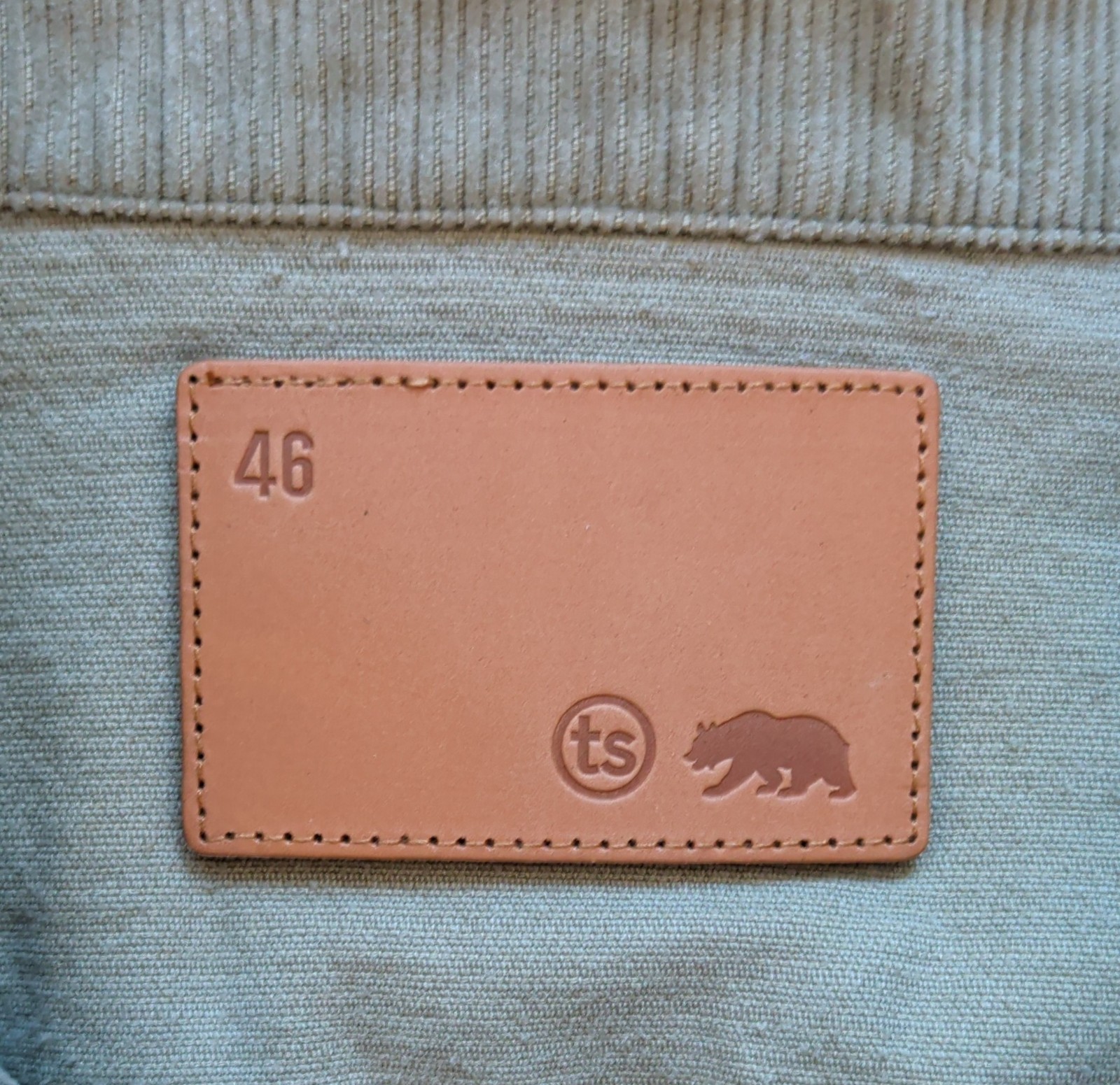 NWT Taylor Stitch The Long Haul Jacket in Light Sage Cord Green XXL 46 Huckberry - second product detail image