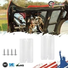 Two Pieces Crystal Clear Under Hood Light Lenses Kit For 1984-1996 Corvette C4